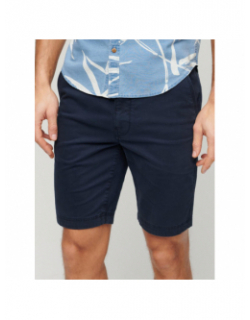 Short chino vintage officier bleu eclipse homme - Superdry