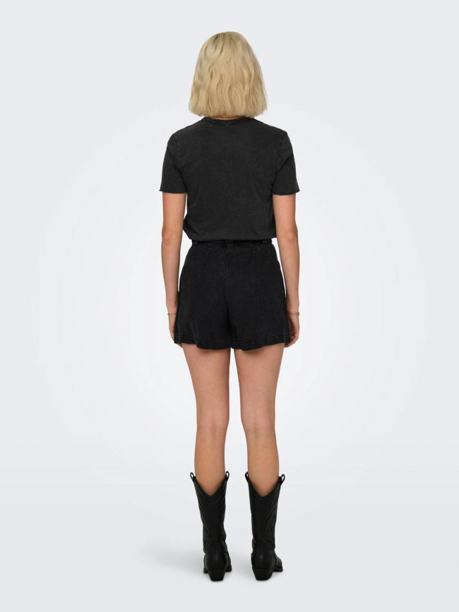 Short kenya life acid noir femme - Only