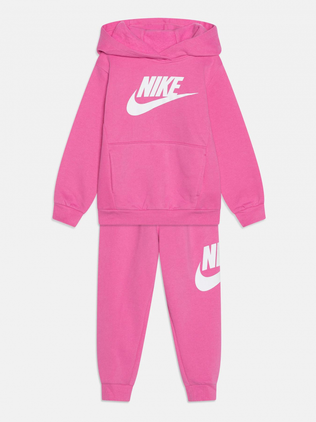 Ensemble de survêtement logo club rose bébé - Nike