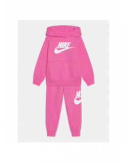 Ensemble de survêtement logo club rose bébé - Nike