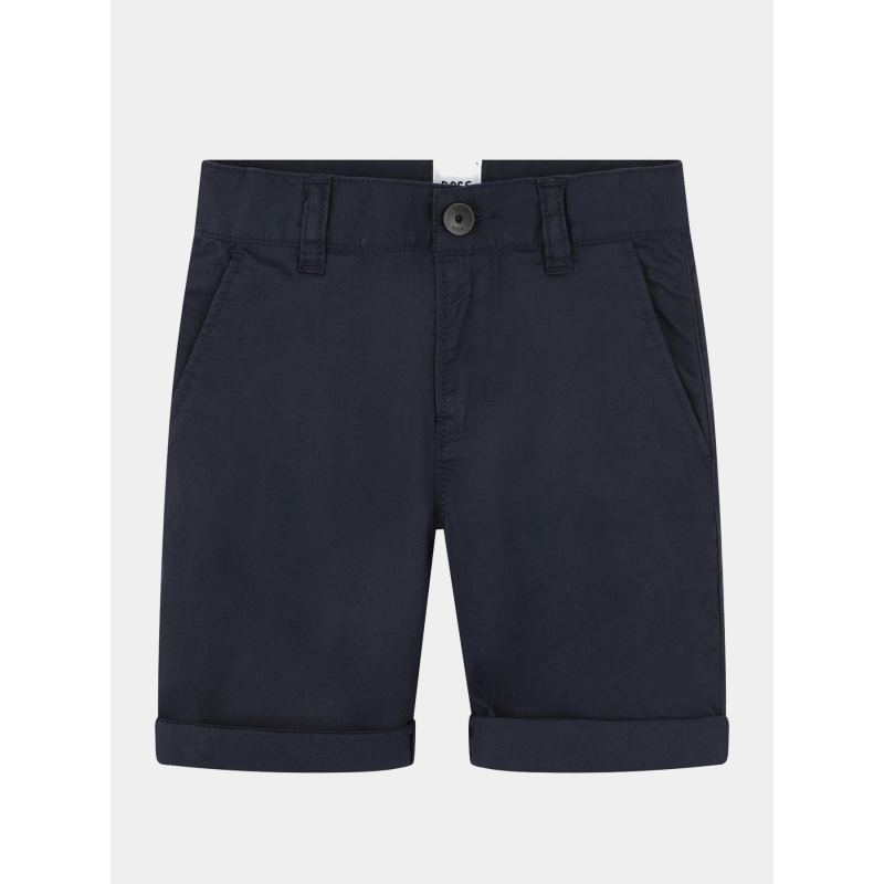 Short bleu marine cargo garçon - Boss