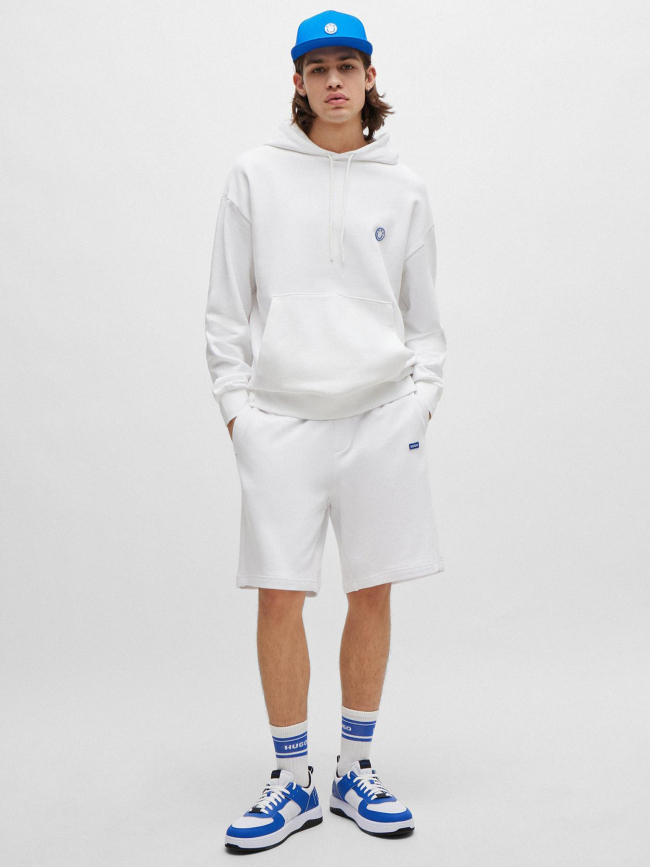 Short jogging nasensio blanc homme - Hugo