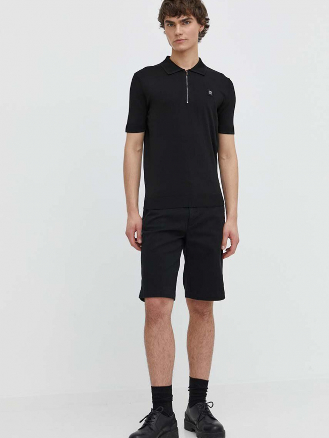 Short chino dante noir homme - Hugo