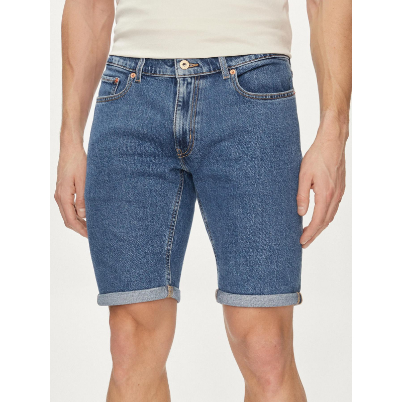 Short en jean slim ash bleu clair homme - Hugo