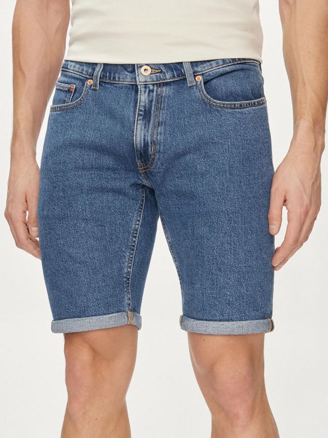 Short en jean slim ash bleu clair homme - Hugo