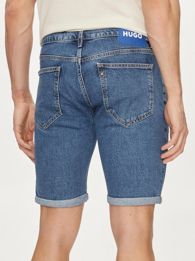 Short en jean slim ash bleu clair homme - Hugo