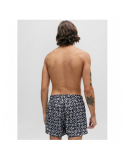 Short de bain logo tortuga noir homme - Hugo