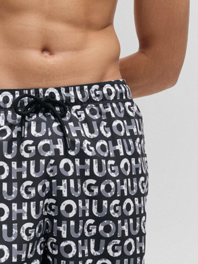 Short de bain logo tortuga noir homme - Hugo