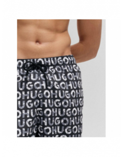 Short de bain logo tortuga noir homme - Hugo