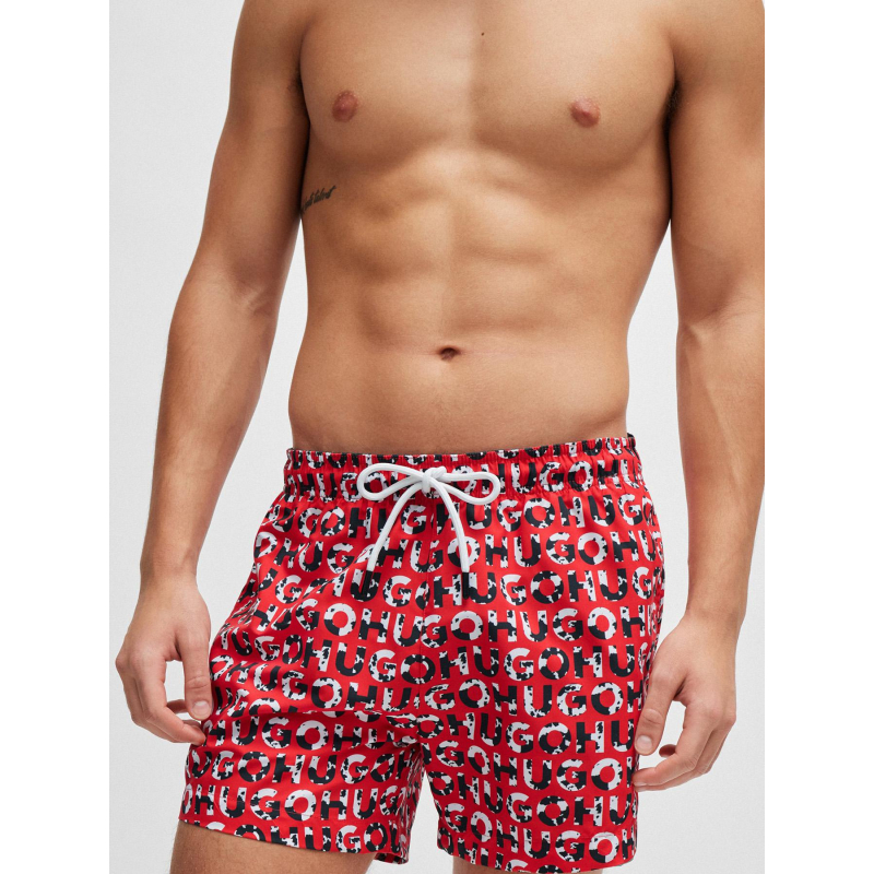 Short de bain logo tortuga rouge homme - Hugo