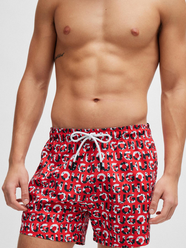 Short de bain logo tortuga rouge homme - Hugo