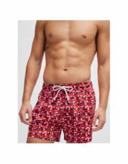 Short de bain logo tortuga rouge homme - Hugo