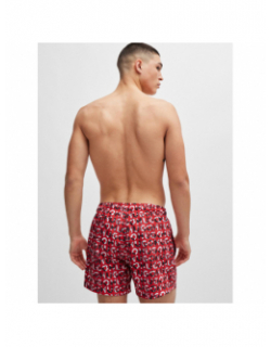 Short de bain logo tortuga rouge homme - Hugo