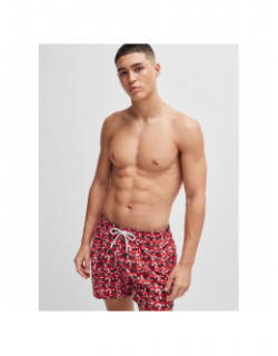 Short de bain logo tortuga rouge homme - Hugo