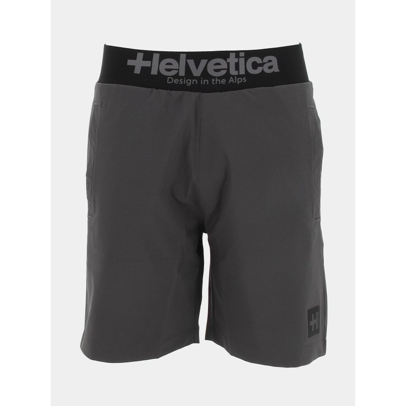 Short howard gris anthracite homme - Helvetica