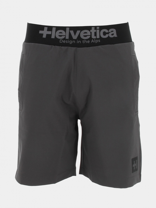 Short howard gris anthracite homme - Helvetica