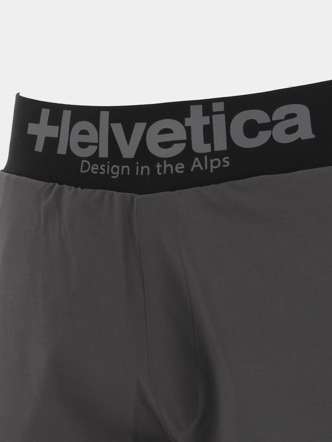 Short howard gris anthracite homme - Helvetica