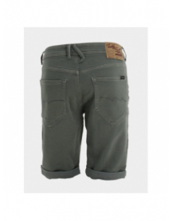 Short en jean scotty 3 regular kaki homme - Teddy Smith