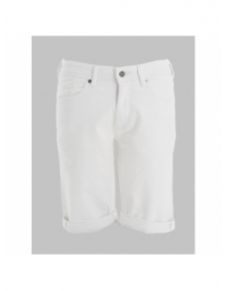 Short en jean scotty 3 regular blanc homme - Teddy Smith