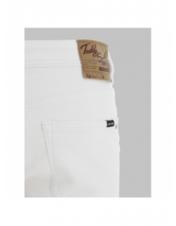 Short en jean scotty 3 regular blanc homme - Teddy Smith