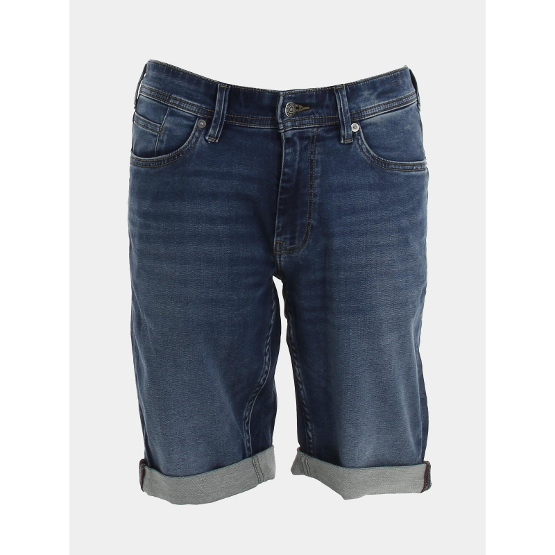 Short en jean scotty 3 regular bleu homme - Teddy Smith