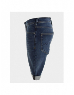 Short en jean scotty 3 regular bleu homme - Teddy Smith