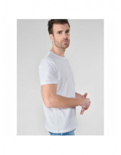 T-shirt paia poche blanc homme - Le Temps Des Cerises