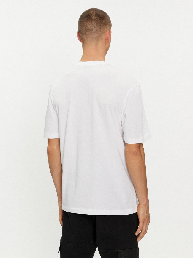 T-shirt nentryle blanc homme - Hugo