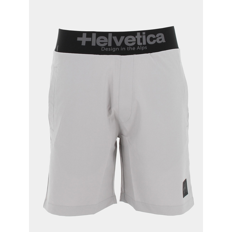 Short howard gris clair homme - Helvetica