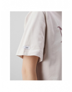 T-shirt tee classics boxy beige femme - Nike