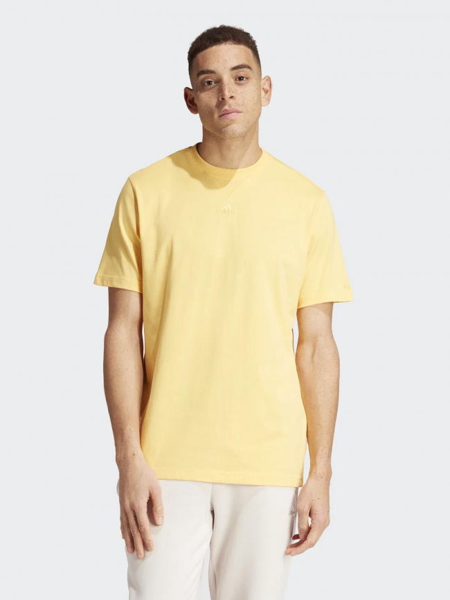 T-shirt all szn jaune homme - Adidas