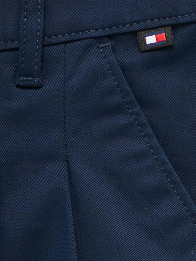 Short claire pleate bleu marine femme - Tommy Jeans