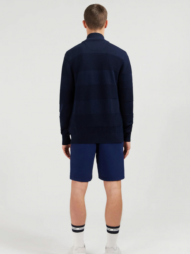 Cardigan iconik bleu marine homme - Eden Park