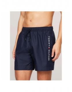 Short de bain medium logo bleu marine homme - Tommy Hilfiger