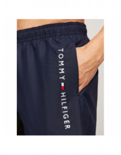 Short de bain medium logo bleu marine homme - Tommy Hilfiger