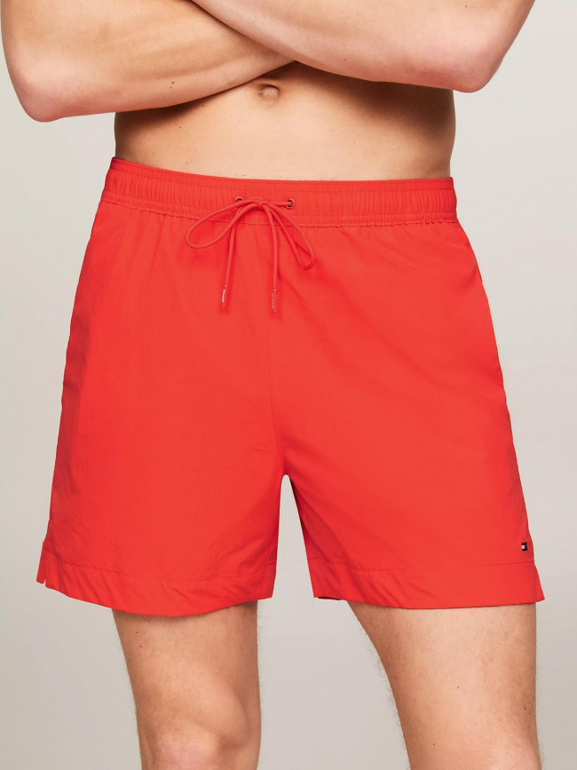 Short de bain medium vif rouge homme - Tommy Hilfiger