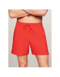 Short de bain medium vif rouge homme - Tommy Hilfiger