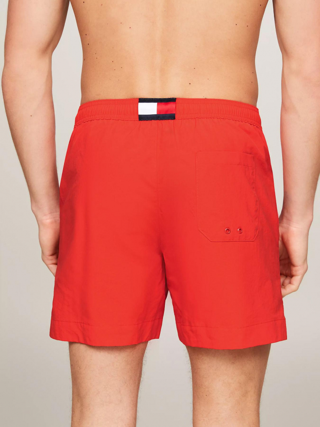 Short de bain medium vif rouge homme - Tommy Hilfiger