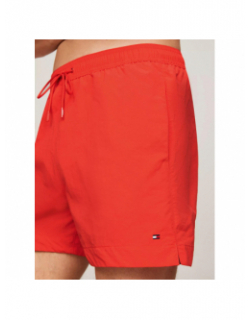 Short de bain medium vif rouge homme - Tommy Hilfiger