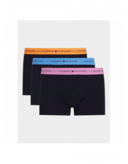 Pack 3 boxers bandes colorées noir homme - Tommy Hilfiger