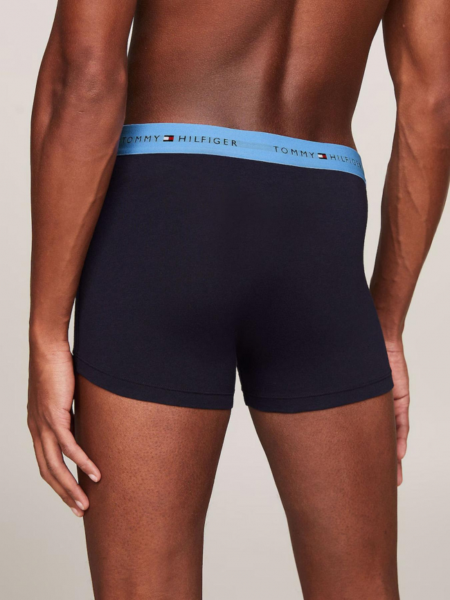 Pack 3 boxers bandes colorées noir homme - Tommy Hilfiger