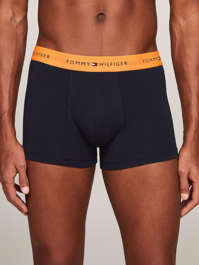 Pack 3 boxers bandes colorées noir homme - Tommy Hilfiger