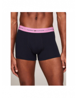 Pack 3 boxers bandes colorées noir homme - Tommy Hilfiger