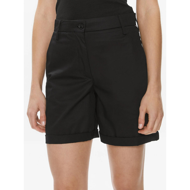 Short chino co blend noir femme - Tommy Hilfiger