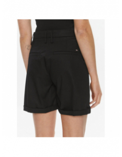 Short chino co blend noir femme - Tommy Hilfiger