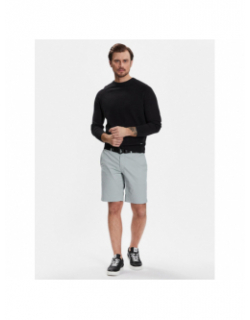 Short avec ceinture modern twill bleu homme - Calvin Klein