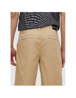 Short chino slim beige homme - Calvin Klein Jeans