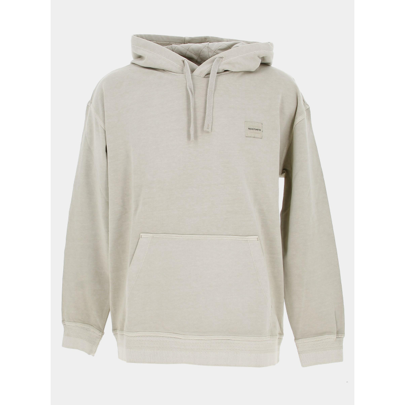 Sweat erick hoody beige homme - Teddy Smith