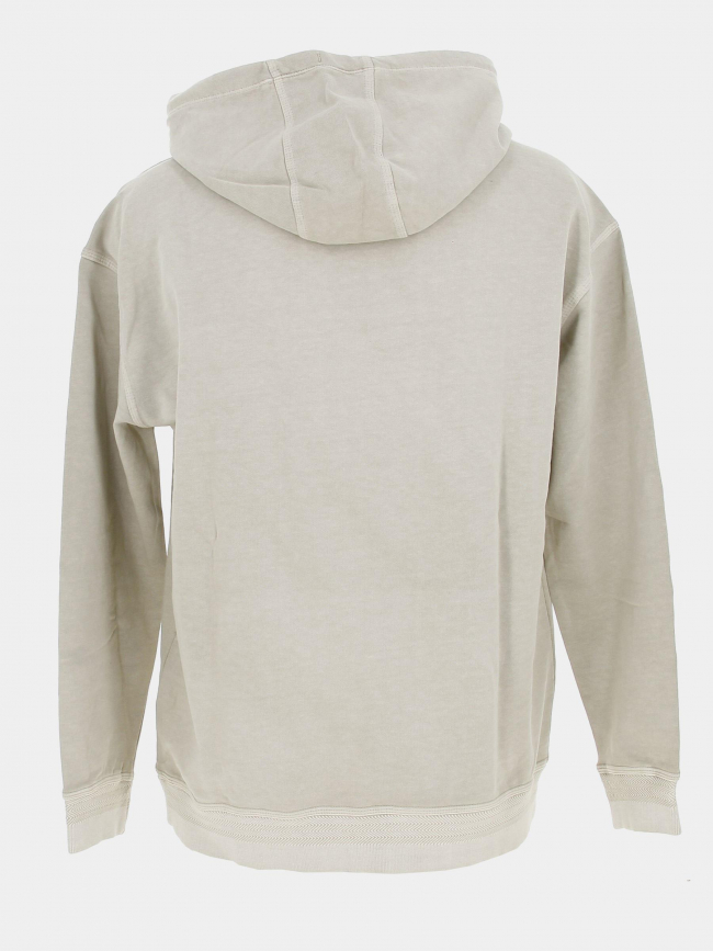 Sweat erick hoody beige homme - Teddy Smith