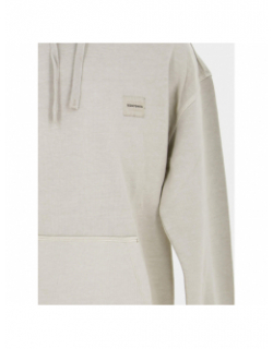 Sweat erick hoody beige homme - Teddy Smith